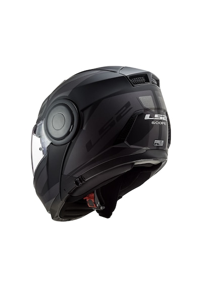 Ls2 Scope Axıs Çene Açılır Kask Mat Siyah-Tıtanıum