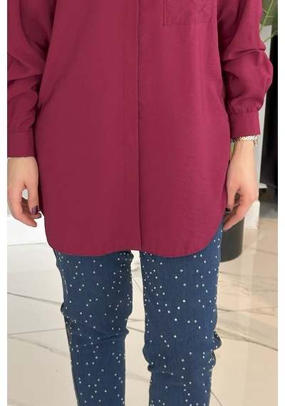 Missemramiss Taşlı Denim Pantolon 4810 Lacivert