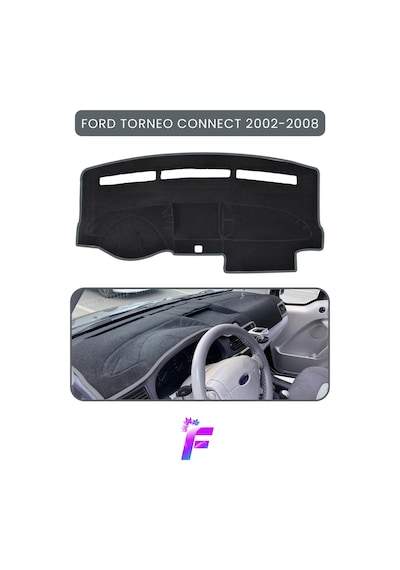 Ford Torneo Connect 2002-2008 Uyumlu Torpido Örtüsü Araca Özel Üretim Kolay Montaj Tb92