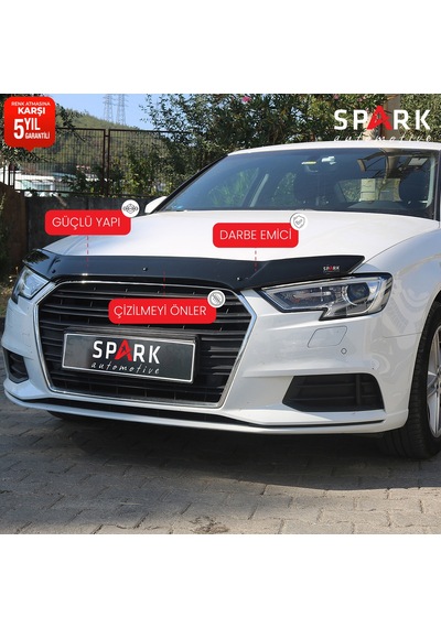 Audi A3 2016-2020 Uyumlu Kaput Rüzgarlığı 3mm