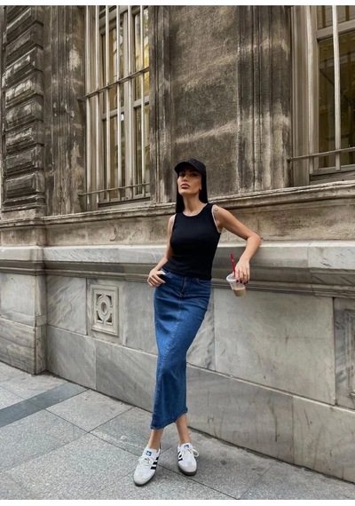 Defymoda Kaşkorse Kumaş Bluz Siyah