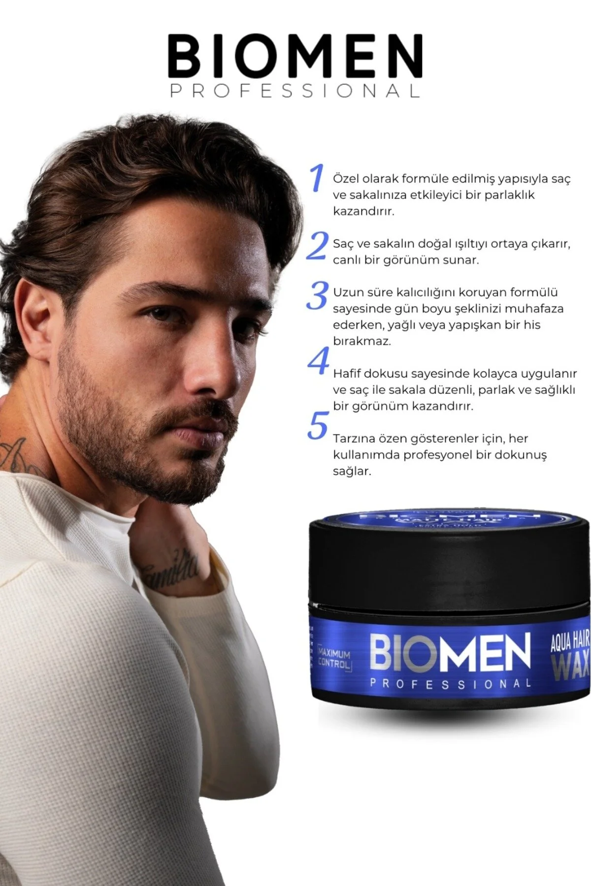 Ultra Güçlü Şekillendirici 100 Ml - Güçlü Tutuş Wax