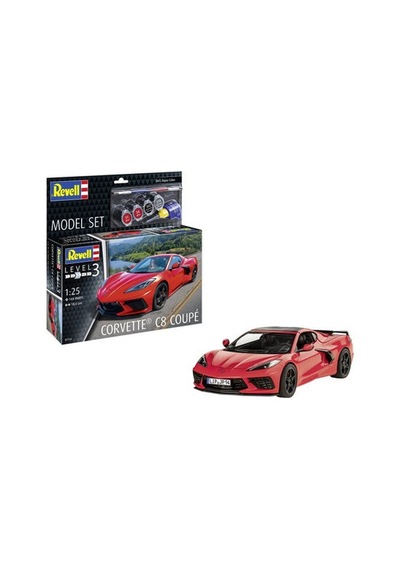 Revell 67714 Corvette C8 Coupe Model Set 1:25