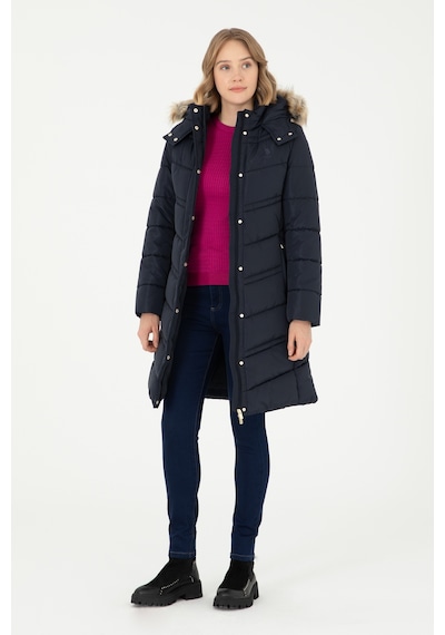U.s. Polo Assn. Kadın Lacivert Kaban 50289558-vr033 Lacivert