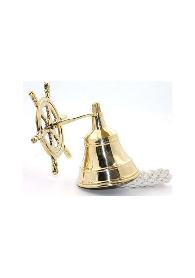Pirinç Duvara Asmalı Dümenli Çan 71256194