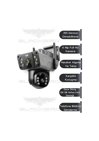 Okam-3024 6 Mp Dual Lens Wifi Ptz Kamera Okam-3024 6 Mp Dual Lens Wifi Ptz Kamera