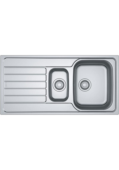 Franke Skx 651 Paslanmaz Çelik Evye, Soldan Damlalıklı, 1,5 Hazne, 100x50cm İnox