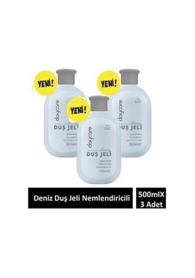 Nemlendirici Etkili Yoğun Kıvamlı Duş Jeli Deniz 500 Ml X 3 Adet