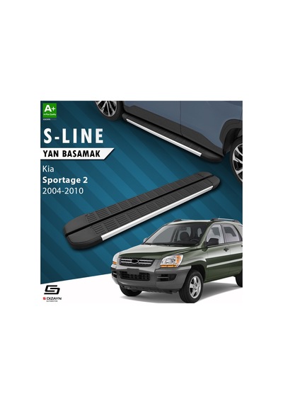 Kia Sportage 2 S-line Aluminyum Yan Basamak 173 Cm 2004-2010