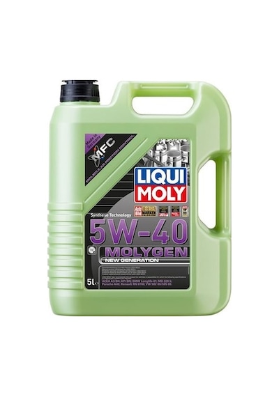Liqui Moly 5W-40 Molygen New Generation Sentetik Motor Yağı 5 L