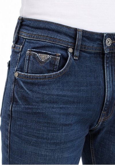 Loft Oscar Relaxed Tapered Erkek Pantolon Lf2044410 Q1.v1 Denim