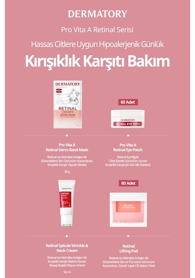 Kırışıklık Karşıtı, Masaj Başlıklı Yüz&boyun Kremi Dermatory Retinal Spicule Wrinkle&neck Cream