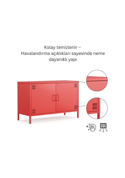 Pera Tv Ünitesi, Tv Dolabı,2 Kapaklı Dolap 100,50 X 40 X 64,50 Cm - 9 Renk Seçeneği Bulunmaktadır Ral 3020 Kırmızı Pera Tv Ünitesi, Tv Dolabı,2 Kapaklı Dolap 100,50 X 40 X 64,50 Cm - 9 Renk Seçeneği Bulunmaktadır Ral 3020 Kırmızı