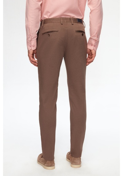 Twn Slim Fit Vizon Armürlü Chino Pantolon 6ecc3s208232m Çok Renkli