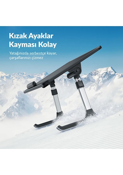 Bix Saiji Al30 Ayarlanabilir Laptop Standı Ergonomik Tasarım 17 İnç Uyumlu Taşınabilir Masa Siyah Siyah Bix Saiji Al30 Ayarlanabilir Laptop Standı Ergonomik Tasarım 17 İnç Uyumlu Taşınabilir Masa Siyah Siyah