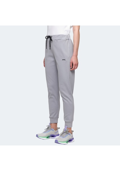 Slazenger VETERAN RBN Kadın Cepli Gri Eşofman Altı