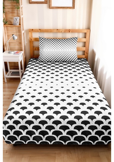 Siyah Geometrik Genç Odası Tek Kişilik Pike Takımı-modern Monokrom 160x220 Cm Kapitone Yatak Örtüsü Esintili Ayışığı Kokusu Siyah Geometrik Genç Odası Tek Kişilik Pike Takımı-modern Monokrom 160x220 Cm Kapitone Yatak Örtüsü Esintili Ayışığı Kokusu