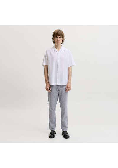 Jack & Jones Erkek Tapered Fit Chino Pantalon - Wace - 12254132 Faded Denim