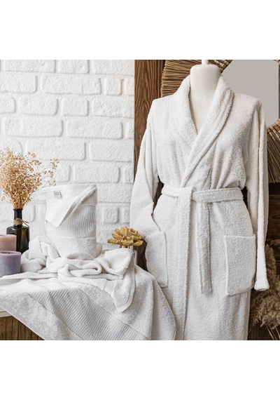Schafer Home Sally Jakarlı Banyo Seti 6 Parça-gri/beyaz Gri - Beyaz