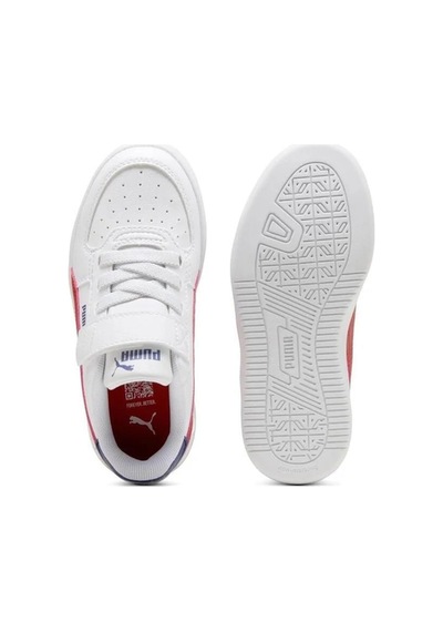 Puma 393839 45 Caven 2.0 Ac+ Ps Beyaz-kırmızı-mavi Çocuk Spor Aya Beyaz