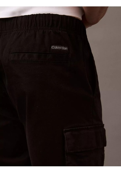 Calvin Klein Ck Lv04rb618g Straıght Comfort Cotton 9" Cargo Erkek Şort-14801 Siyah