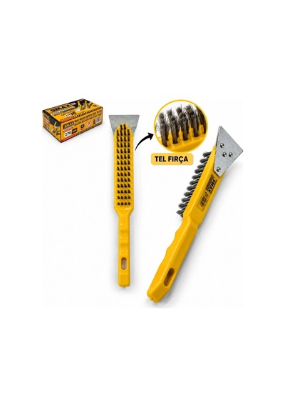Kazıma Spatulalı Tel Fırça
