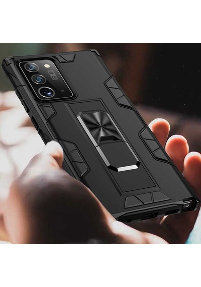 Galaxy Note 20 Ultra Kılıf Zore Volve Kapak Gold