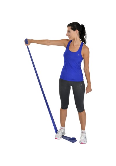 Yoga & Pilates Egzersiz Bandı Mavi Renk 1 Metre