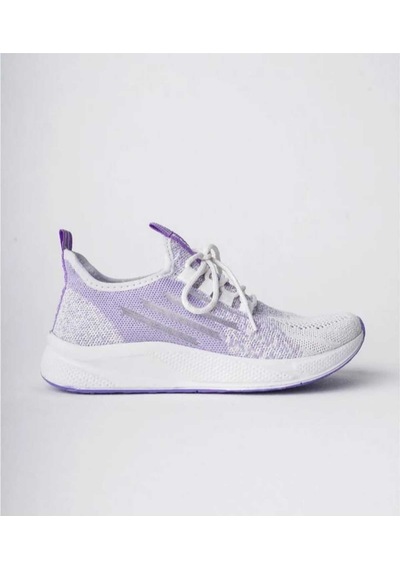 Tutınom Unisex Ortopedik Yumuşak Taban Günlük Yazlık Sneaker Spor Ayakkabı Mor