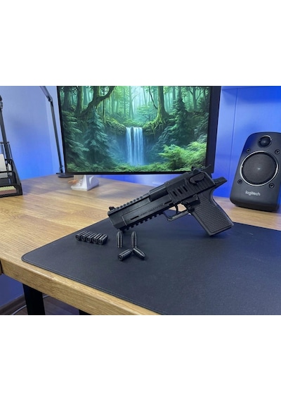 Tetikten Atışlı Desert Eagle 3d