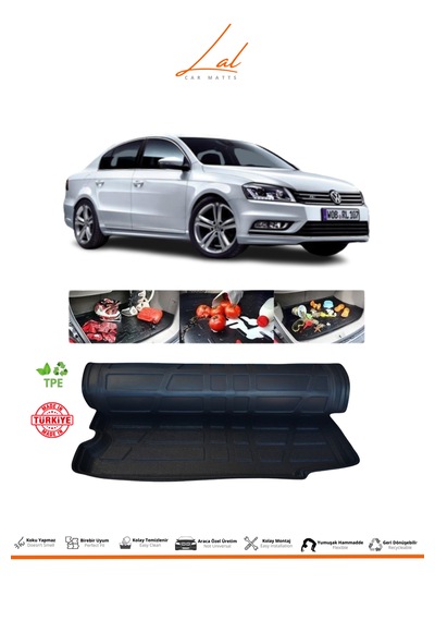 Volkswagen Passat B7 3d Bagaj Havuzu 2010-2015 Uyumlu