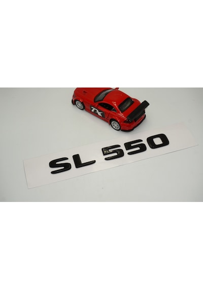 SL 550 Bagaj Parlak Siyah ABS 3M 3D Yazı Logo
