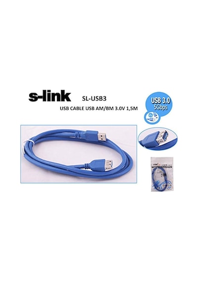 Sl-usb3 Usb3.0 Yazıcı Kablosu