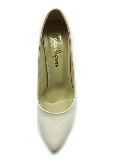 Çarıkçım Stiletto Kadın Ayakkabı Pudra 61 700