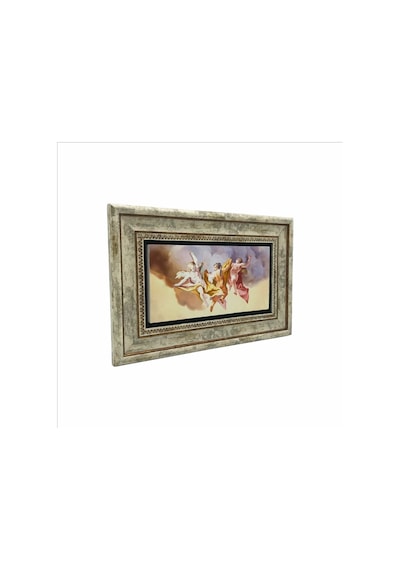 Melekler Baskılı Taş Tablo 20x30