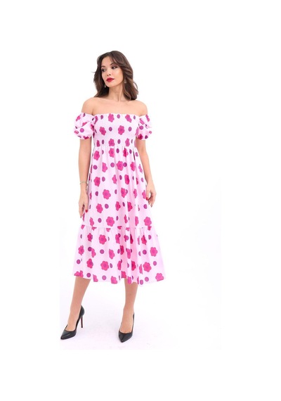 Butik İstanbul 5525 Elbise-ferrara Çok Renkli