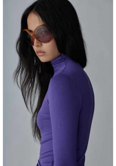 Suud Collection Mor Boğazlı Body