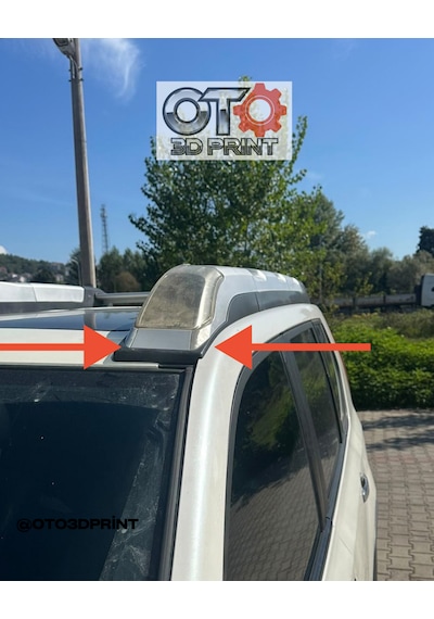 Nissan X-trail T31 2007-2014 Tavan Barı Ön Ayak Alt Kapağı Sol