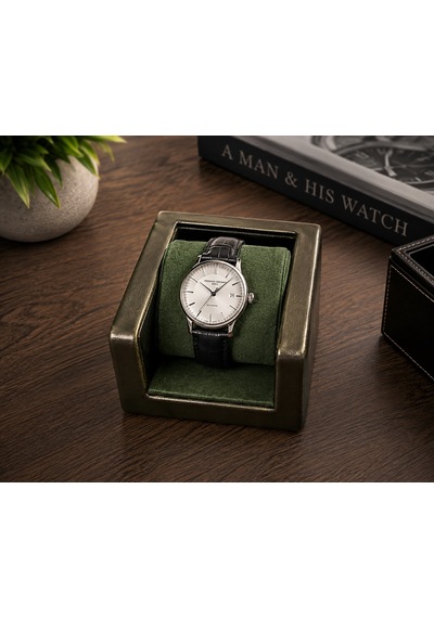 Saat Koltuğu Watch Chair Tekli Saat Standı Yeşil
