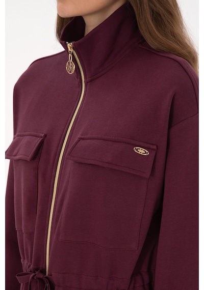 U.s. Polo Assn. Kadın Plum Hırka Örme 50318035-vr177 New Plum