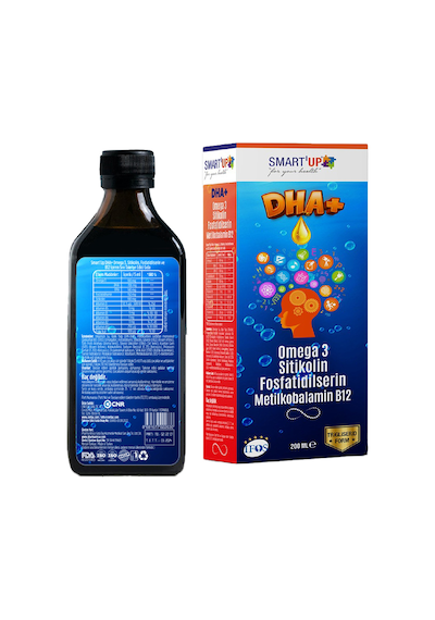 Smart Up Dha + Omega Şurup 200 ML