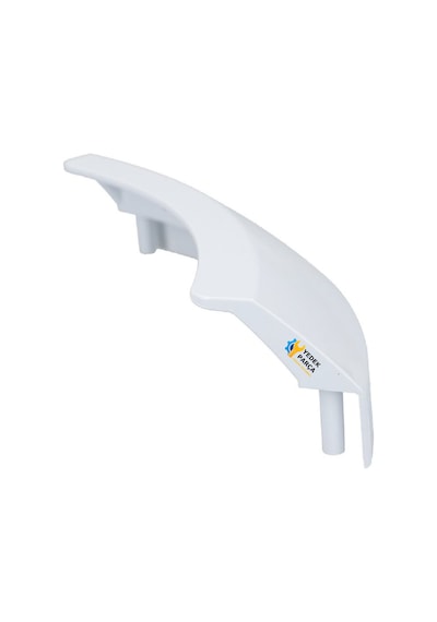 Bosch Uyumlu Wte84380ff Çamaşır Kurutma Makinesi Kapak Mandal Tutamağı Geniş Beyaz