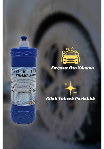Cilalı Oto Şampuanı 1000 Ml Fırçasız Oto Yıkama Şampuanı Köpüğü