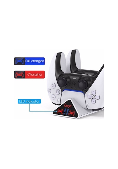 Playstation 5 Dualsense Oyun Kolu Şarj Istasyonu Pg-p5011