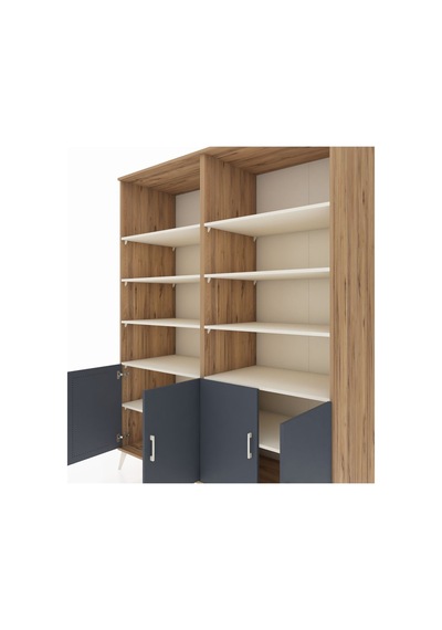 Kronos Gardrop 10 Raflı 4 Kapaklı 176x59x221 Çam-antrasit/aytaşı Antrasit/aytaşı Kronos Gardrop 10 Raflı 4 Kapaklı 176x59x221 Çam-antrasit/aytaşı Antrasit/aytaşı