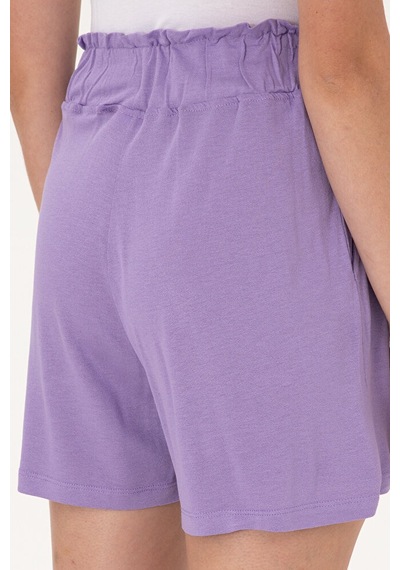 U.S. Polo Assn. Kadın Örme Şort 50285884-vr034 Pembe