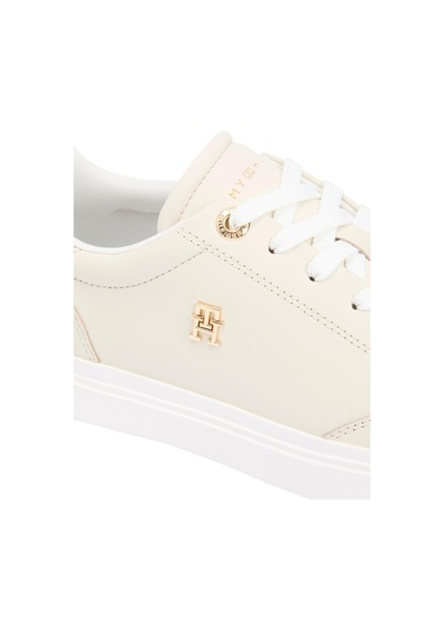 Tommy Hilfiger Th Chic Cupsole Kadın Bej Sneaker-13193 Bej