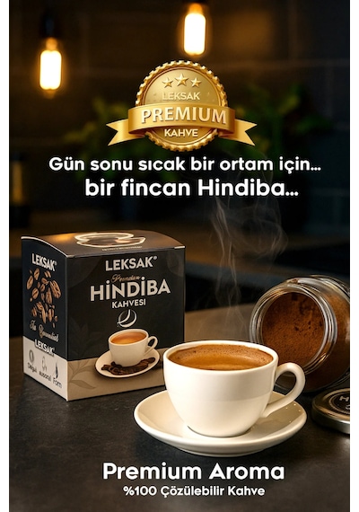 Leksak Hindiba Kahvesi 150gr. Premium Taze Öğütülmüş Doğal Cam Kavanoz'da 60 Kullanım 1 Ay Form & Keyif. Granül