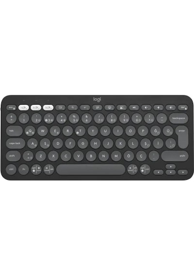 Logitech K380S Pebble Keys 2 Multi-Device Bluetooth Q Klavye (İthalatçı Garantili)