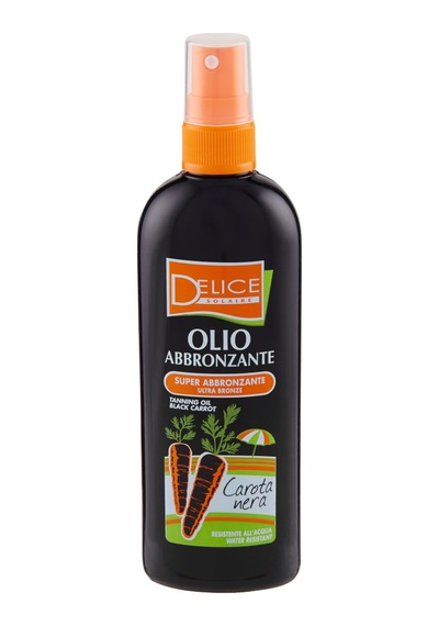 Delice Solaire Olio Bronzlaştırıcı Havuç Yağı 150 ML